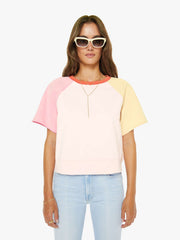 Women The Quick Dip | Mother Denim Roseboom Ballerina And Almond Cream