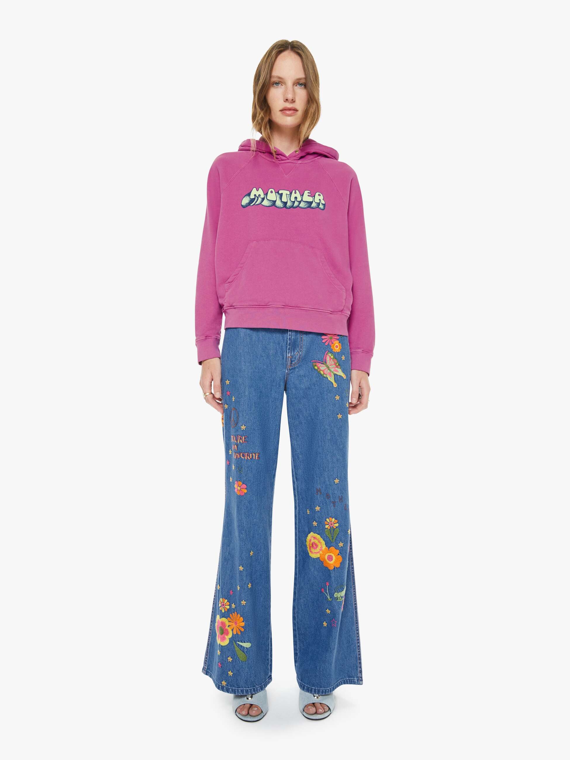 Women The Square Hoodie | Mother Denim Puff Piece