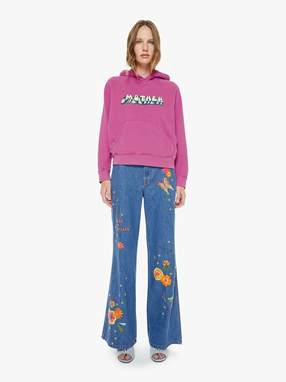 Women The Square Hoodie | Mother Denim Puff Piece