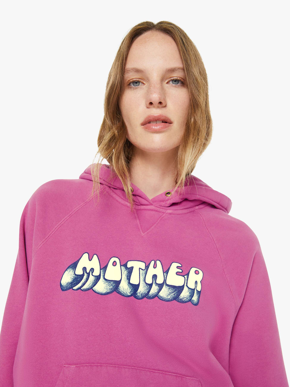 Women The Square Hoodie | Mother Denim Puff Piece