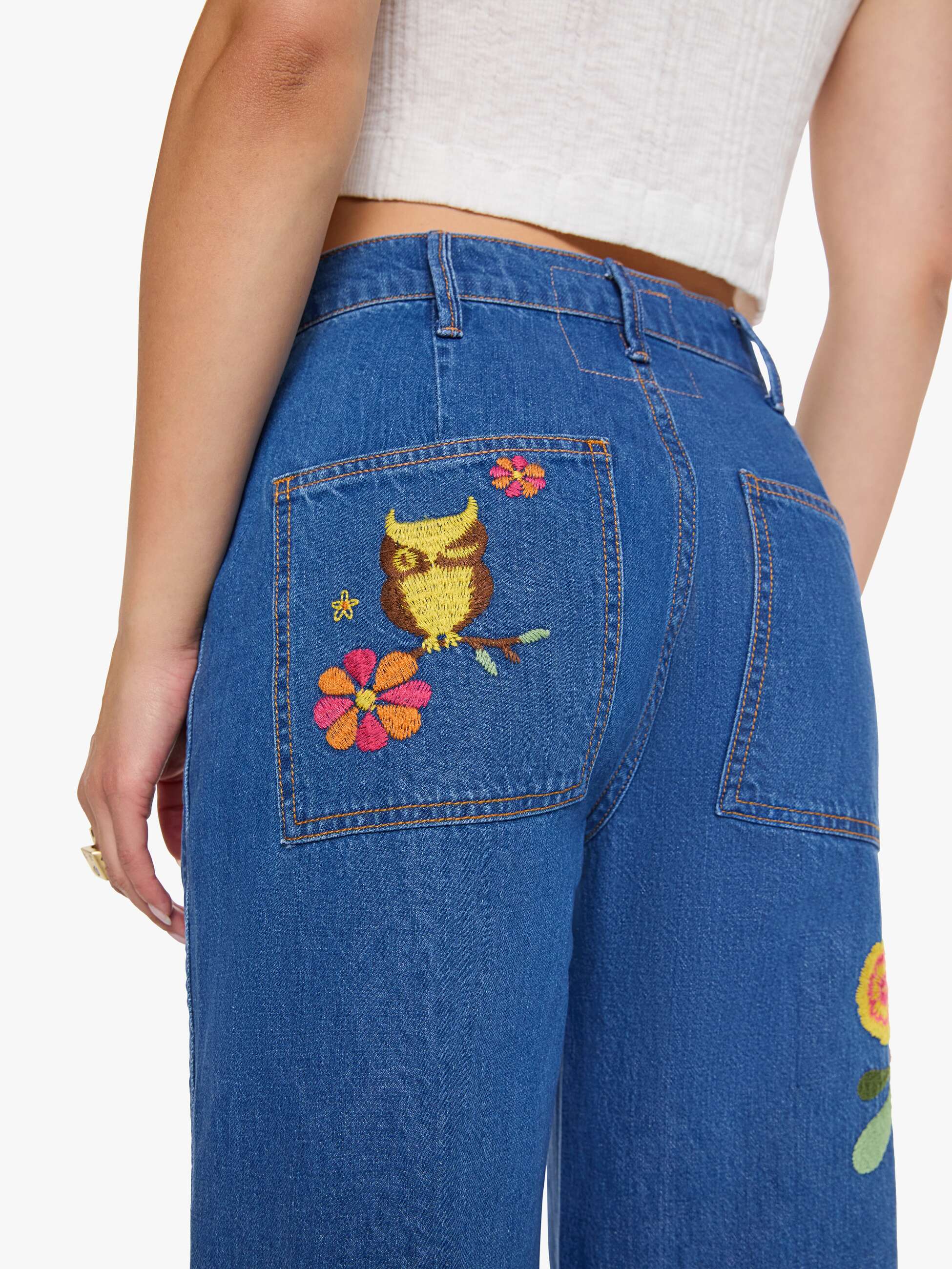 Women The Square Hoodie | Mother Denim Puff Piece