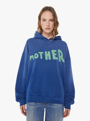 Women The Oversized Hoodie | Mother Denim Blue (Dark)