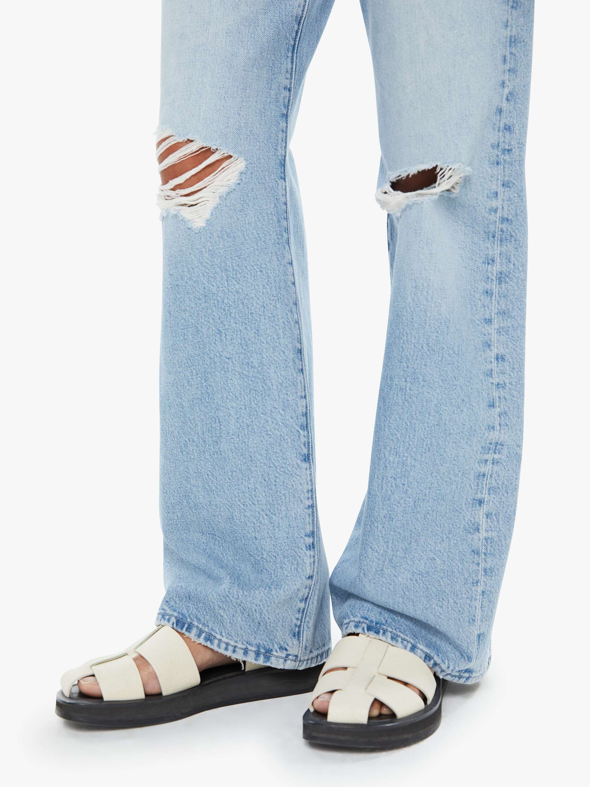 Women The Quick Dip | Mother Denim Green Blue Yellow Multi